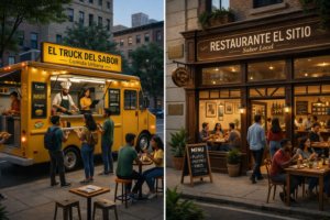 Food truck o local comercial para emprendedores gastronómicos